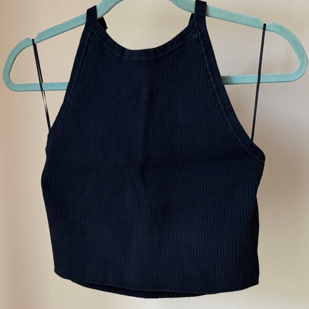Good American Ribbed Halter